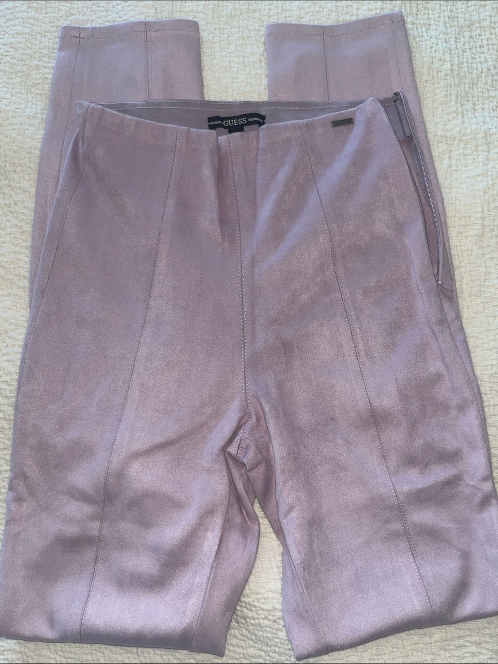 GUESS Women's Pants in Light Mauve